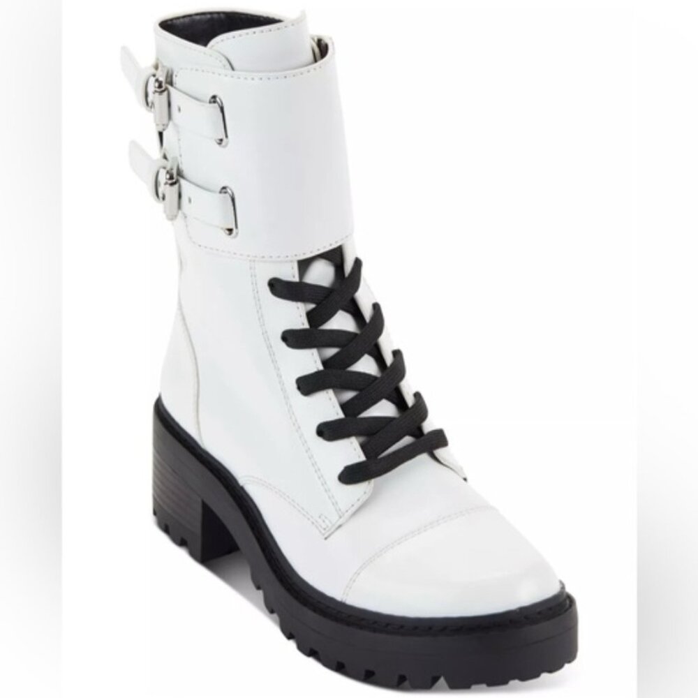 NINE WEST ANKLE STRAP HIKER BOOT SIZE 7